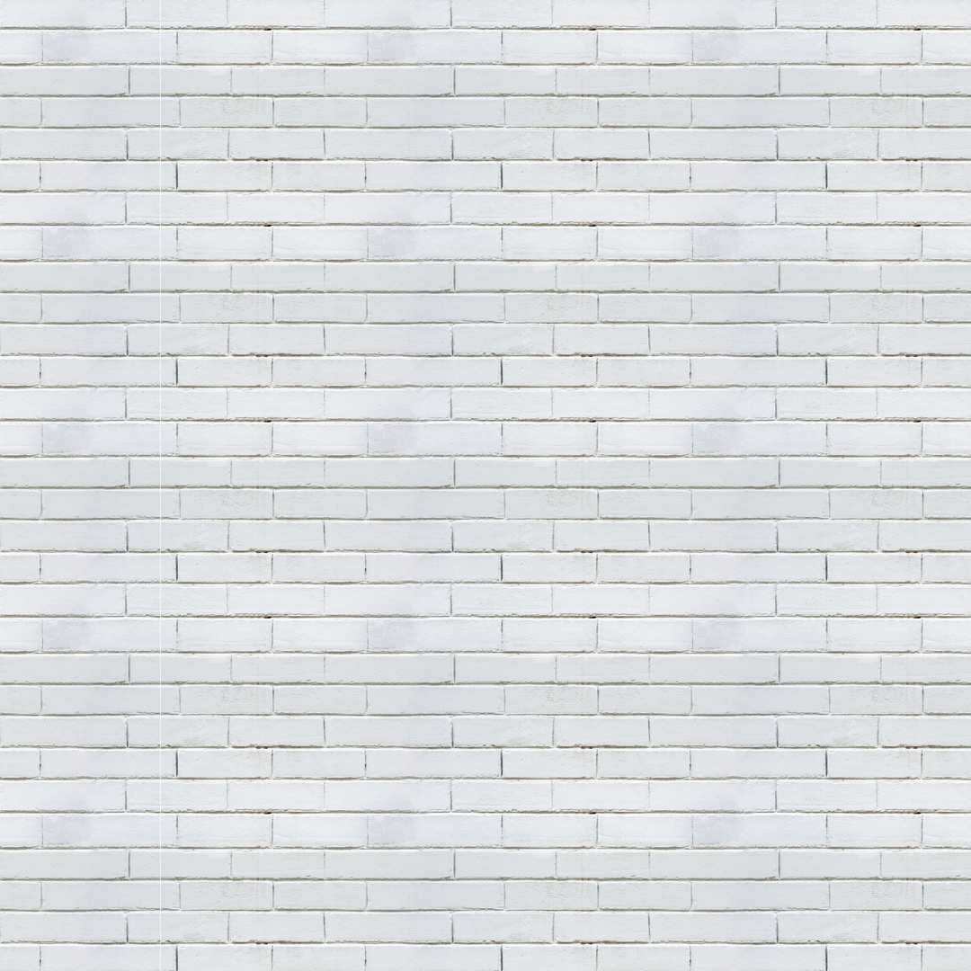 White Bricks Wall Pattern Wallpaper