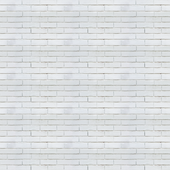 White Bricks Wall Pattern Wallpaper