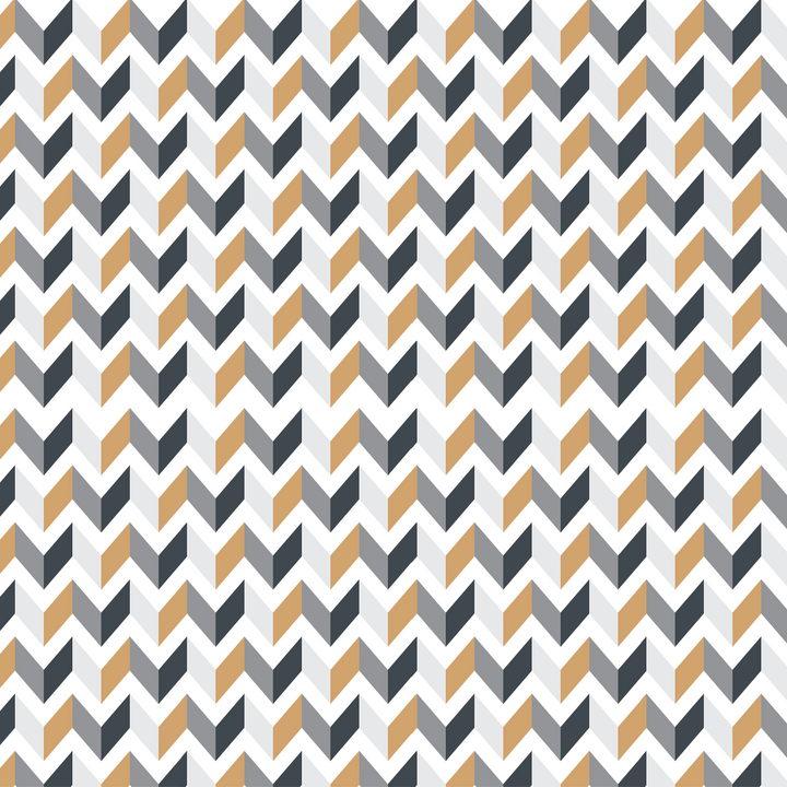 Zigzag Geometric Wallpaper
