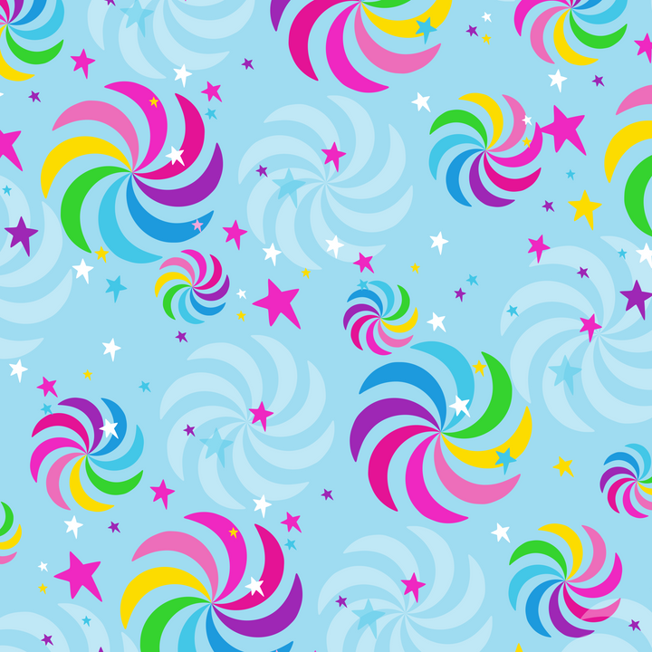 Zoonicorn Pinwheels Peel and Stick Wallpaper - EGDZOO019