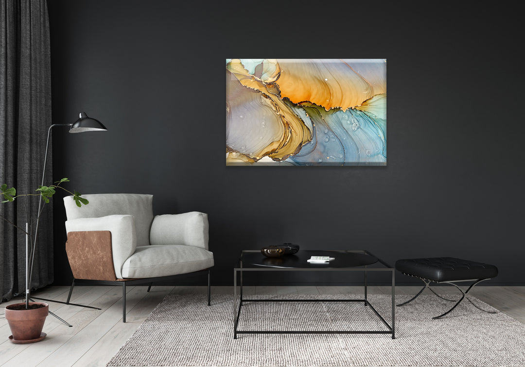 Acrylic Modern Wall Art Sea Current Series - Interior Design NFT - Acrylic Wall Art - Picture Photo Printing Artwork - Multiple Size Options (13) - egraphicstore