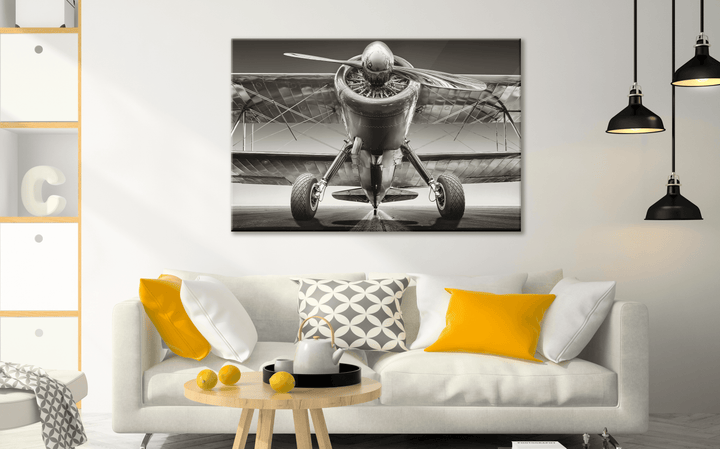 Acrylic Glass Modern Wall Art, Historical Aircraft - Airplane Series - Interior Design - Acrylic Wall Art - Picture Photo Printing Artwork - Multiple Size Options - egraphicstore