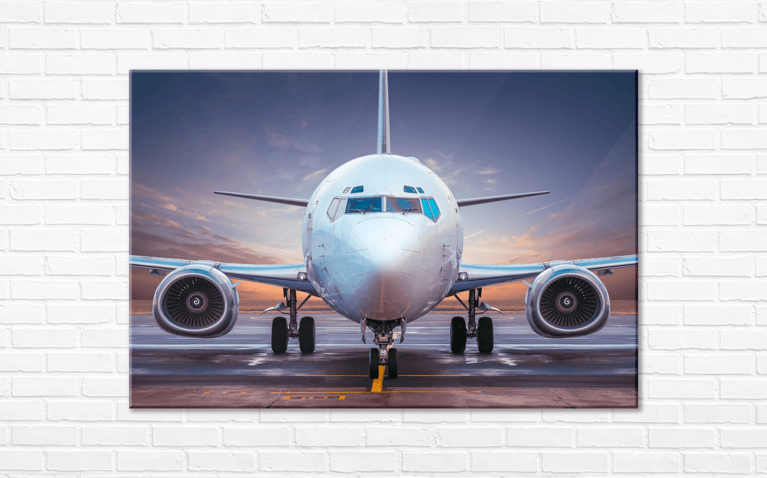 Acrylic Glass Frame Modern Wall Art, Modern Aircraft - Airplane Series - Interior Design - Acrylic Wall Art - Picture Photo Printing Artwork - Multiple Size Options - egraphicstore