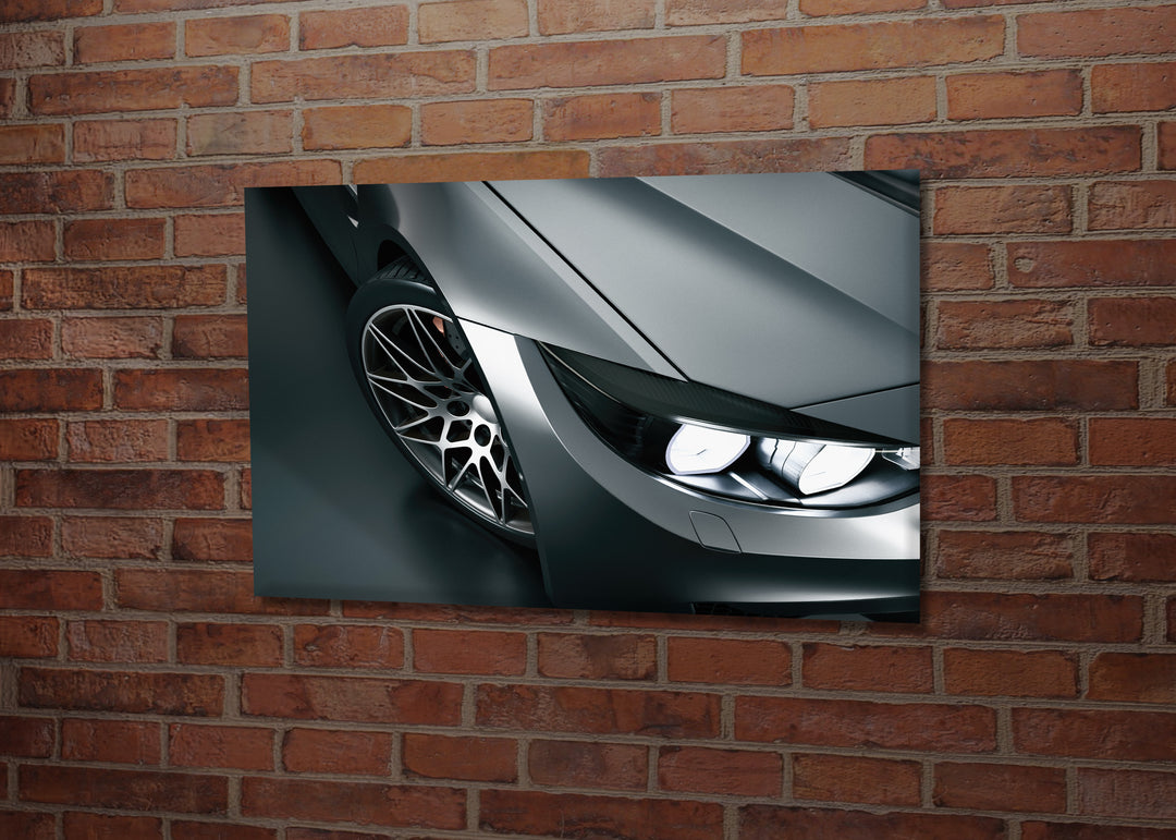 Acrylic Glass Frame Modern Wall Art Sports Car - Emblematic Cars Series - Interior Design - Acrylic Wall Art - Picture Photo Printing Artwork - Multiple Size Options - egraphicstore