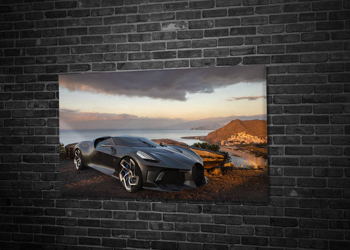 Acrylic Glass Frame Modern Wall Art Luxury Car  - Emblematic Cars Series - Interior Design - Acrylic Wall Art - Picture Photo Printing Artwork - Multiple Size Options - egraphicstore