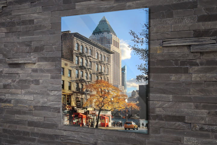 Acrylic Modern Wall Art Street in New York - Travel Around The World Series - Interior Design - Acrylic Wall Art - Picture Photo Printing Artwork - Multiple Size Options - egraphicstore
