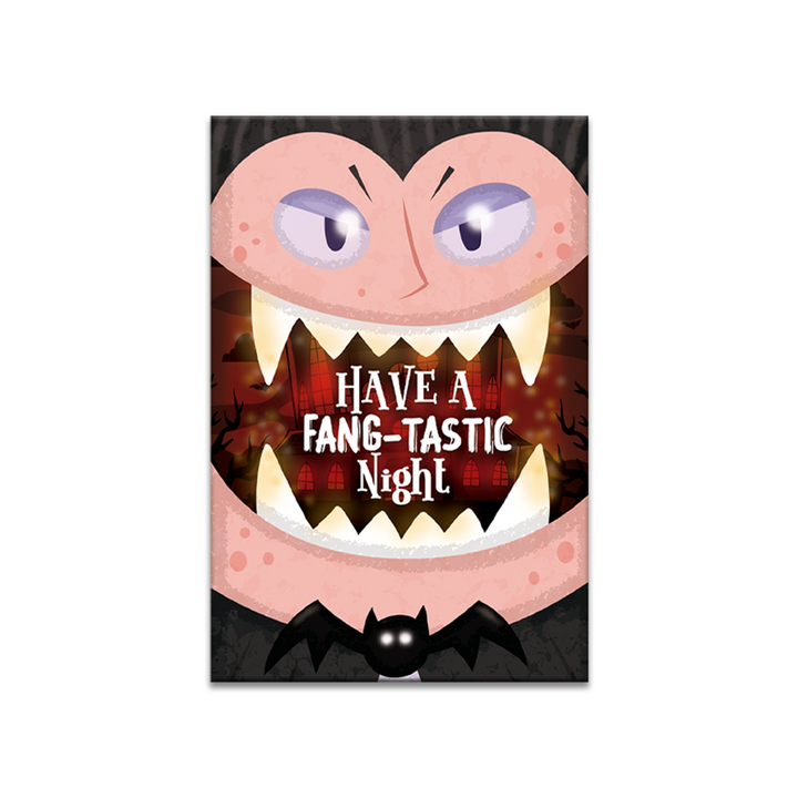 Halloween Vampire PVC Sign - Hanging Sign for Home Decor Halloween Holidays - PVC Accessory for your Hallowen Celebration - Support with Double-Sided Tape - Multiple Size Options - egraphicstore