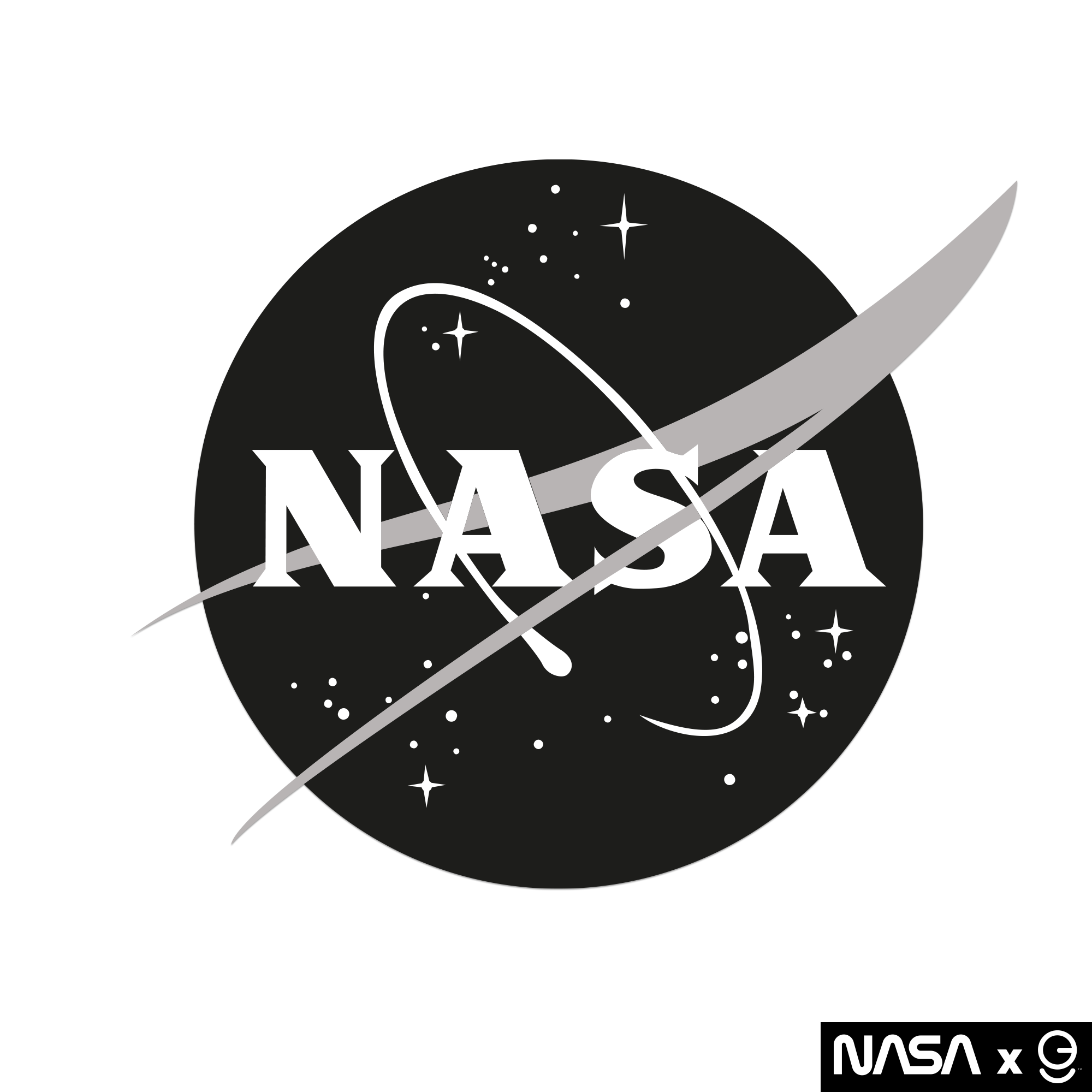 X 24 Nasa Decals