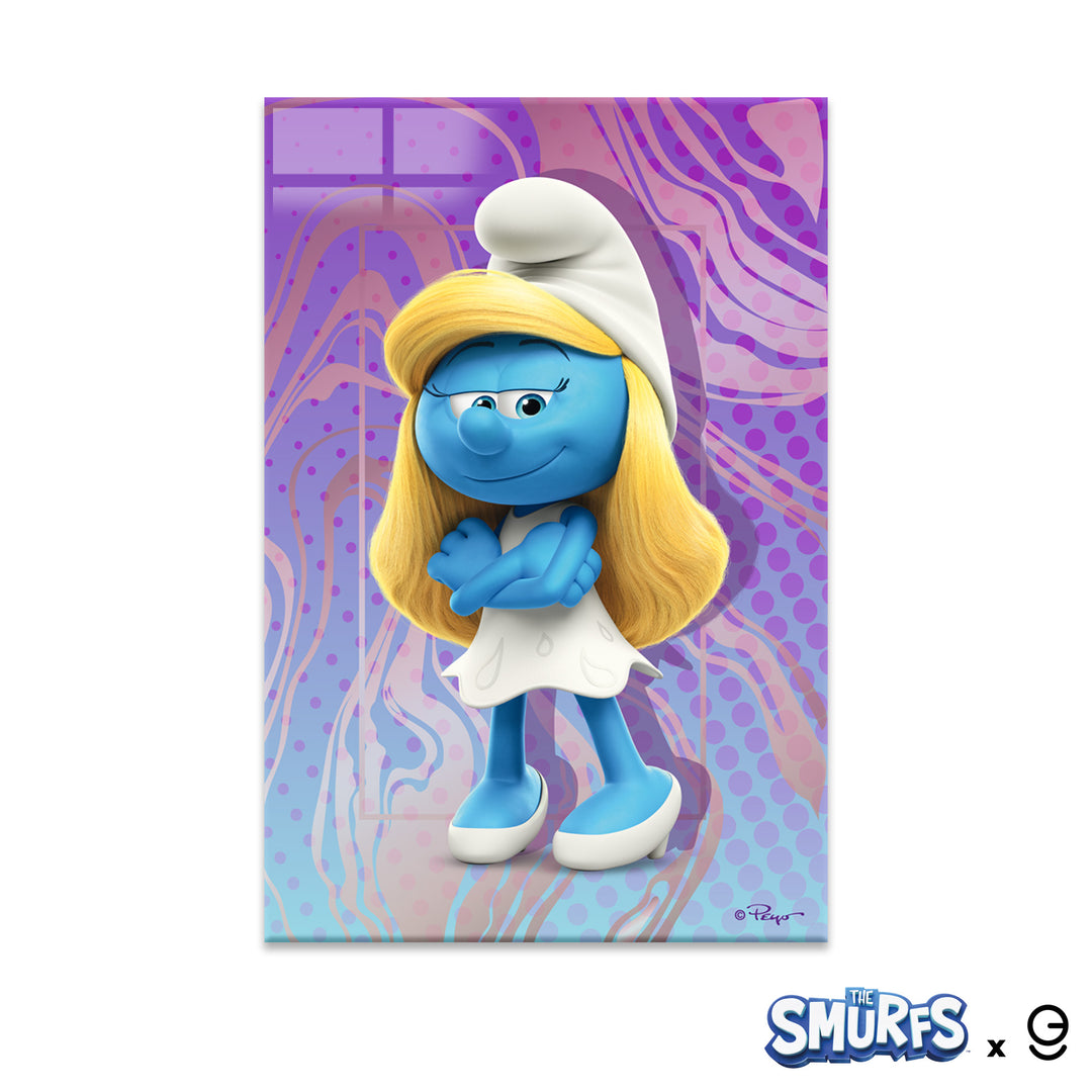 The Smurfs Acrylic Frame Modern Wall Art - EGD X The Smurfs Series - Prime Collection - Interior Design - Acrylic Wall Art - Picture Photo Printing Artwork - Multiple Size Options (EGDTS024) - egraphicstore