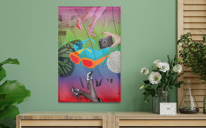 Acrylic Modern Wall Art Legs - Pop Art Series - Acrylic Wall Art - Picture Photo Printing Artwork - Multiple Size Options - egraphicstore