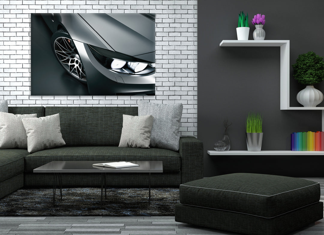 Acrylic Glass Frame Modern Wall Art Sports Car - Emblematic Cars Series - Interior Design - Acrylic Wall Art - Picture Photo Printing Artwork - Multiple Size Options - egraphicstore
