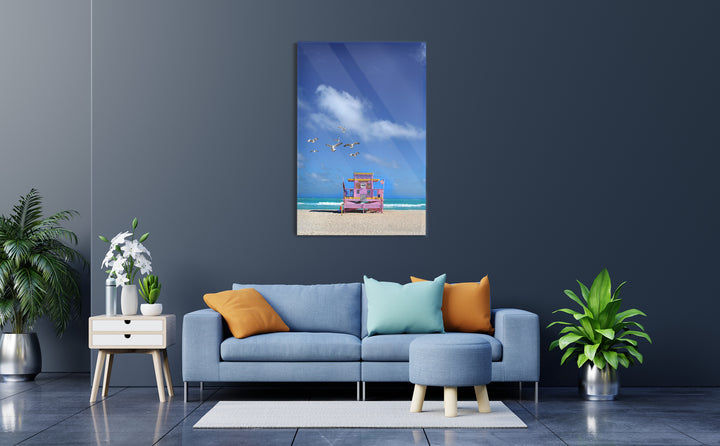 Acrylic Modern Wall Art Haulover Beach - Travel Around The World Series - Interior Design - Acrylic Wall Art - Picture Photo Printing Artwork - Multiple Size Options - egraphicstore