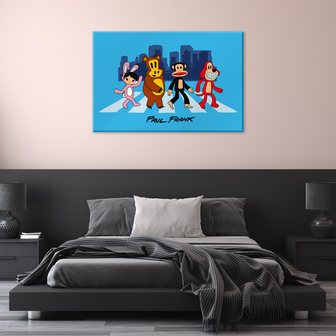 Paul Frank Acrylic Frame Modern Wall Art - EGD X Paul Frank Series - Prime Collection - Interior Design - Acrylic Wall Art - Picture Photo Printing Artwork - Multiple Size Options (EGDPF027) - egraphicstore