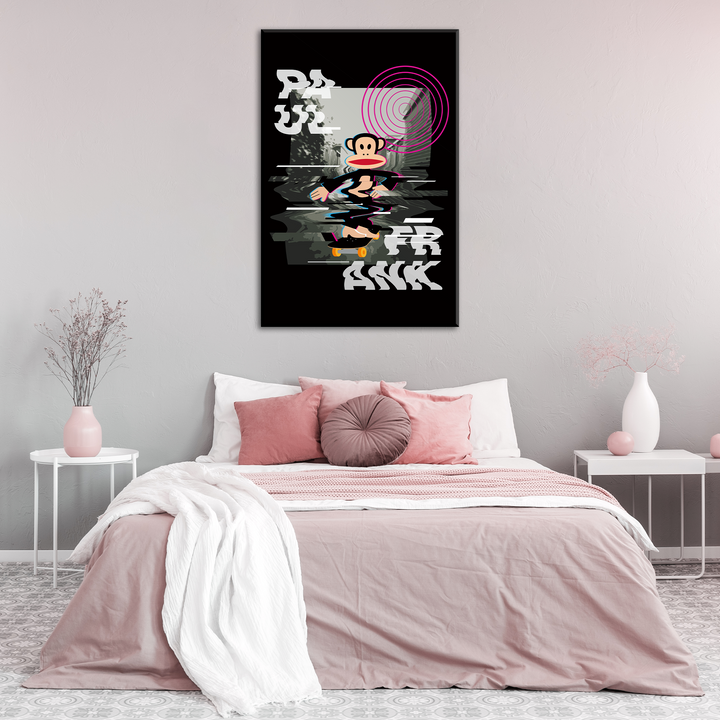 Paul Frank Acrylic Frame Modern Wall Art - EGD X Paul Frank Series - Prime Collection - Interior Design - Acrylic Wall Art - Picture Photo Printing Artwork - Multiple Size Options (EGDPF028) - egraphicstore