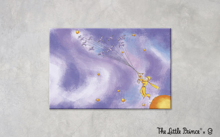 The Little Prince Acrylic Frame Modern Wall Art - EGD X The Little Prince Series - Prime Collection - Interior Design - Acrylic Wall Art - Picture Photo Printing Artwork - Multiple Size Optio - egraphicstore