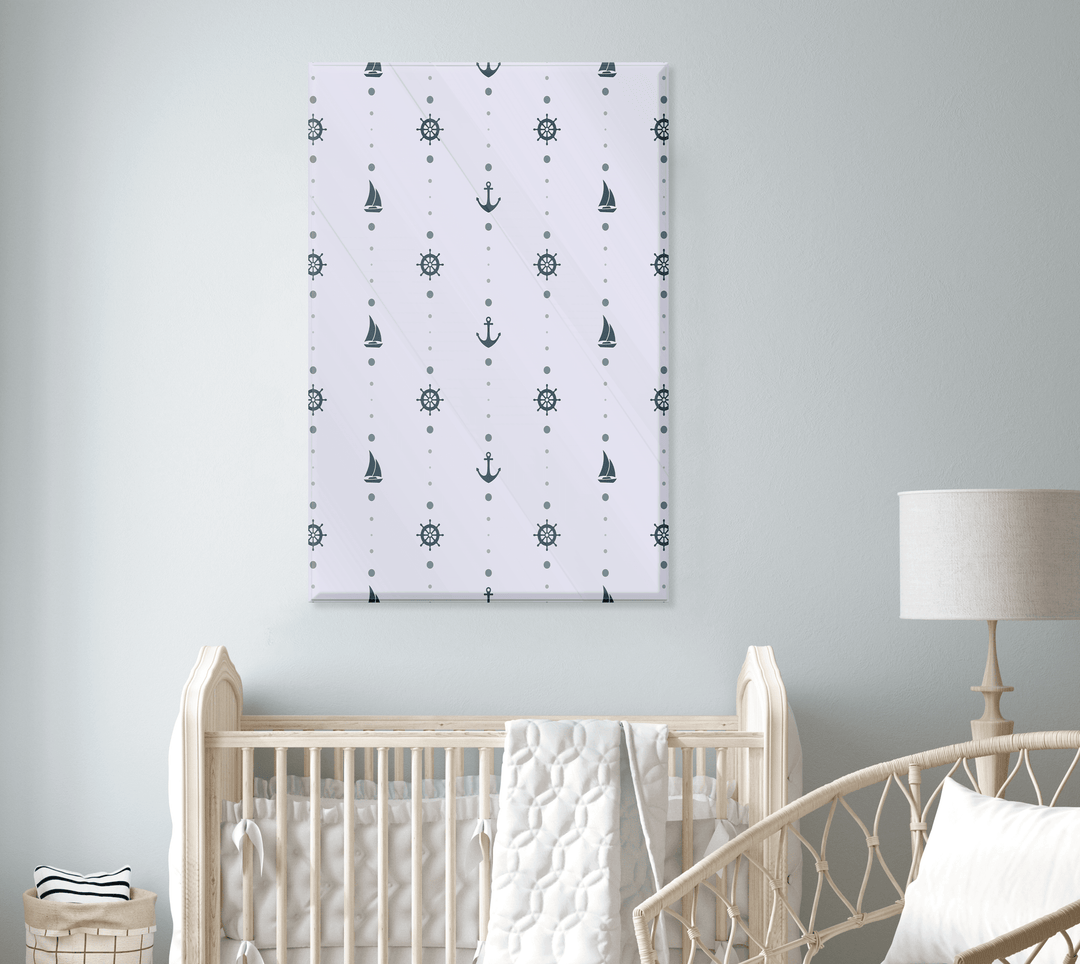 Acrylic Modern Wall Nautical - Children's Acrylic Series - Acrylic Wall Art - Picture Photo Printing Artwork - Acrylic Wall for Baby Room Decorations - Multiple Size Options - egraphicstore