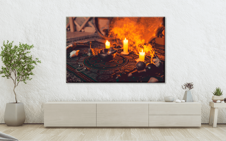 Acrylic Glass Modern Wall Art, The Ayahuasca Ceremony - Religion Series - Interior Design - Acrylic Wall Art - Picture Photo Printing Artwork - Multiple Size Options - egraphicstore